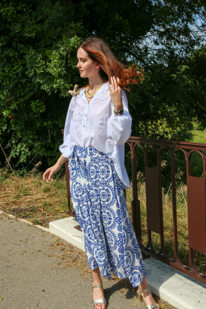 Jupe longue brigitte