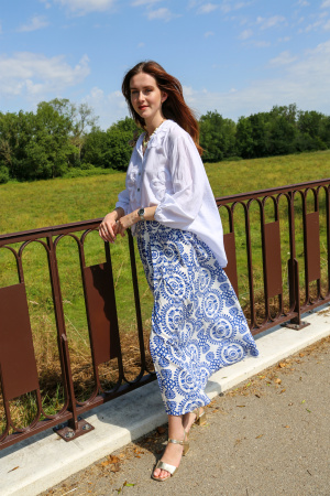 Jupe longue brigitte