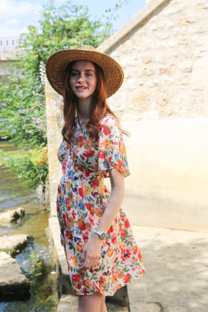 Robe courte val
