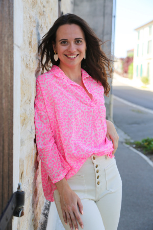 Blouse léopard