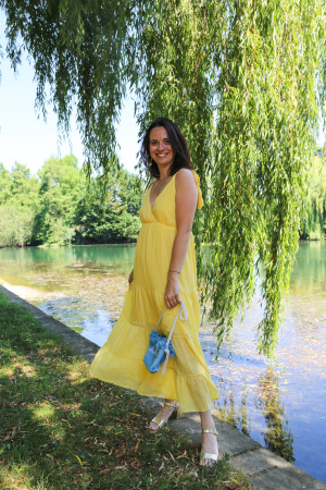 Robe longue isala