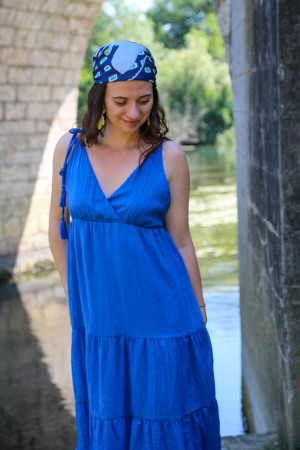 Robe longue isala