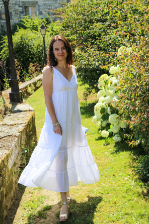 Robe longue isala