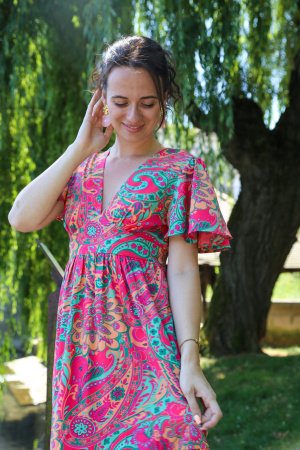 Robe longue dani