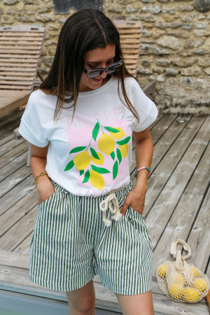 Tee shirt citron dolce vita