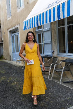 Robe longue isala