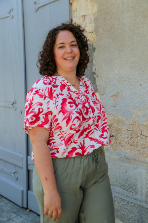 Blouse bouton