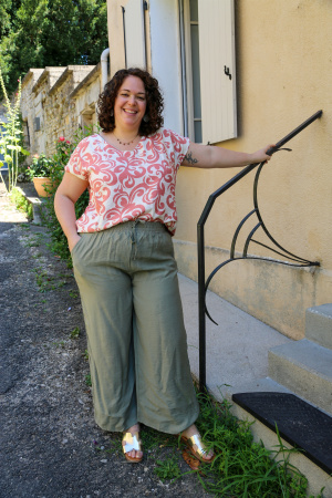 Pantalon large amila