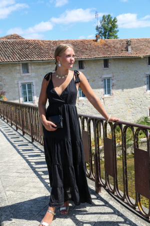Robe longue isala
