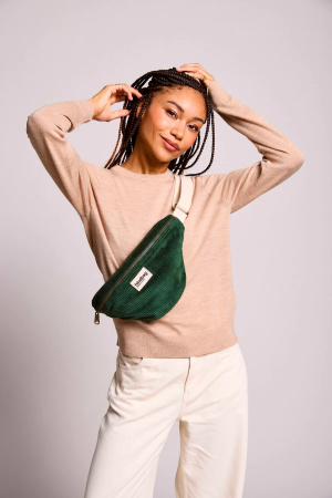 Sac banane olivia velours