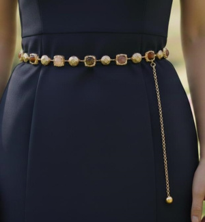 Ceinture chaine carree