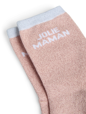 Chaussette Famille Message