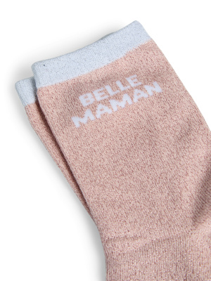 Chaussette Famille Message