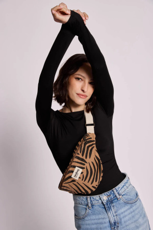 Sac banane olivia zebre...