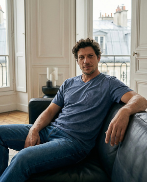 Tee shirt col v john