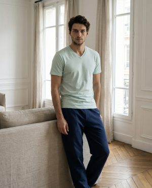 Tee shirt col v john