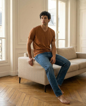 Tee shirt col v john