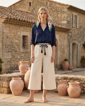 Jupe culotte althea ceinture