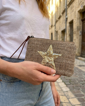 Porte monnaie etoile