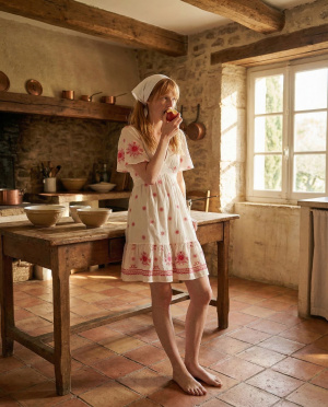 Robe flore