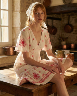Robe flore