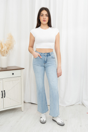 Pantalon wide etoile