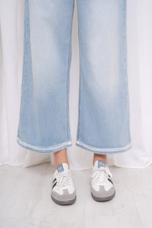 Jeans dentelle 7/8