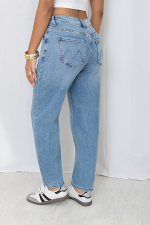 Jeans baggy paillette