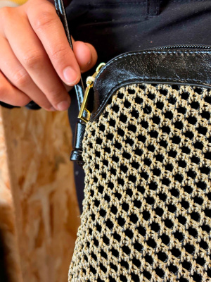 Pochette tel filet coti