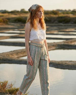 Pantalon deanna barrel