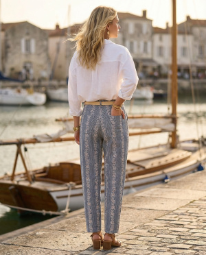 Pantalon deanna barrel
