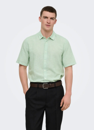 Chemise manches courtes caiden