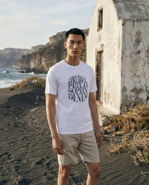 Tee-shirt Blue
