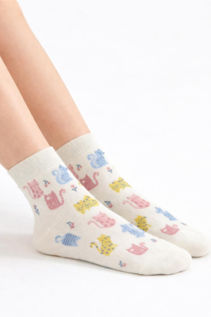Chaussettes chat