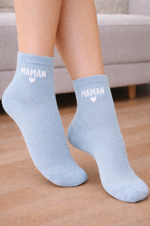 Chaussette Maman paillette