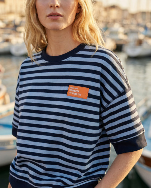 Tee shirt raye dress