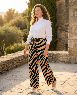 Pantalon zebra
