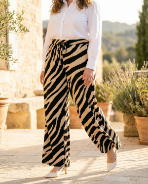 Pantalon zebra