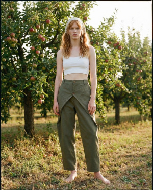 Sarouel sonia boutons