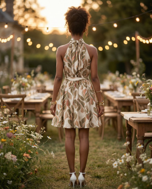Robe marie champagne