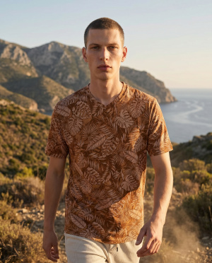 Tee shirt tropical