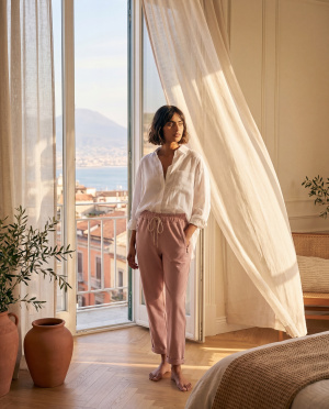 Pantalon pierrot lurex