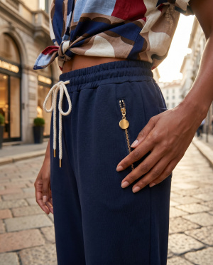 Pantalon pierrot lurex