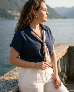 Chemisette foulard