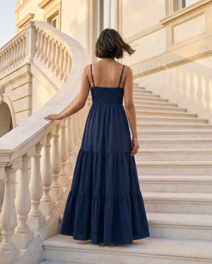 Robe bretelle tirina