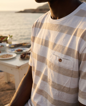 Tee shirt rayures jersey