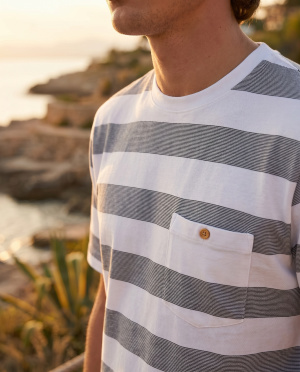 Tee shirt rayures jersey