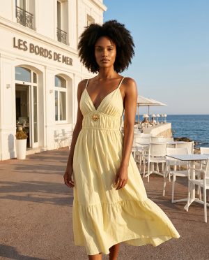 Robe pop soleil