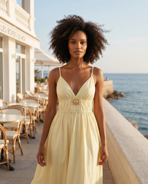 Robe pop soleil
