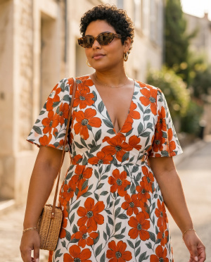 Robe coquelicot